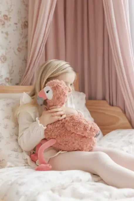 Francesca the Weighted Flamingo Plush Toy