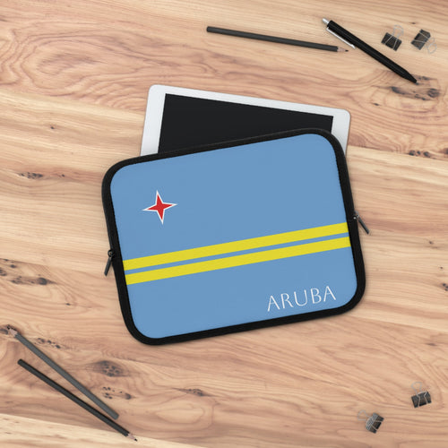 Aruba Flag Laptop Sleeve Case