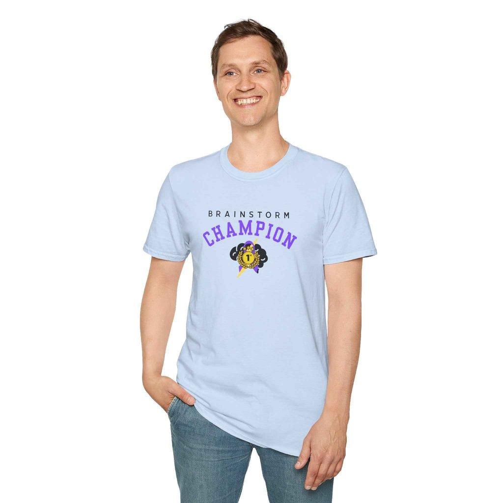 Brainstorm Champion Tee – Neurostrong Graphic T-Shirt