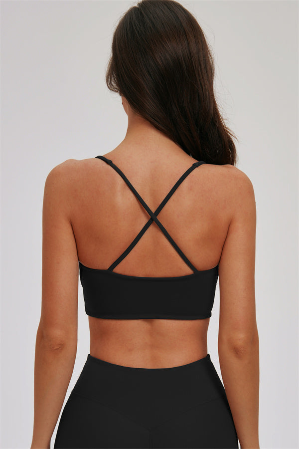 The Kinetic Cross Back Sports Bra