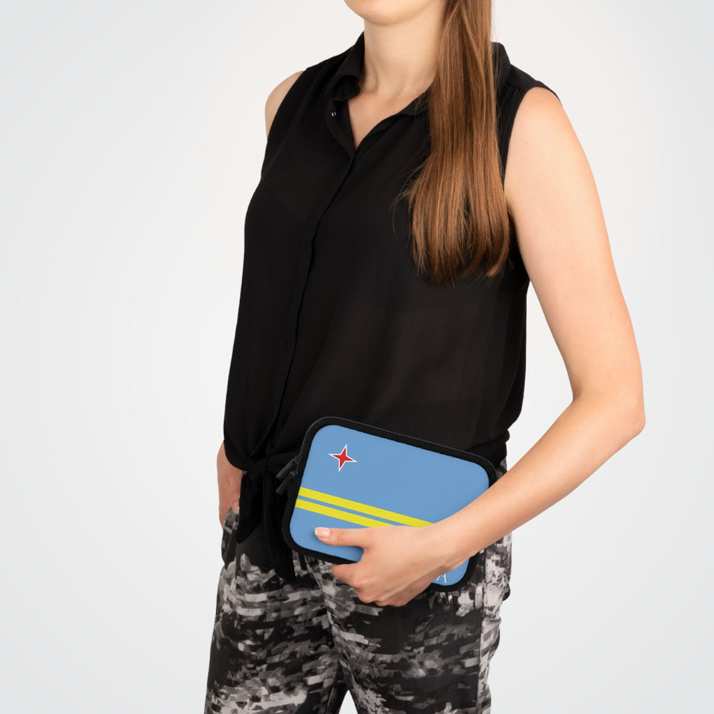 Aruba Flag Laptop Sleeve Case