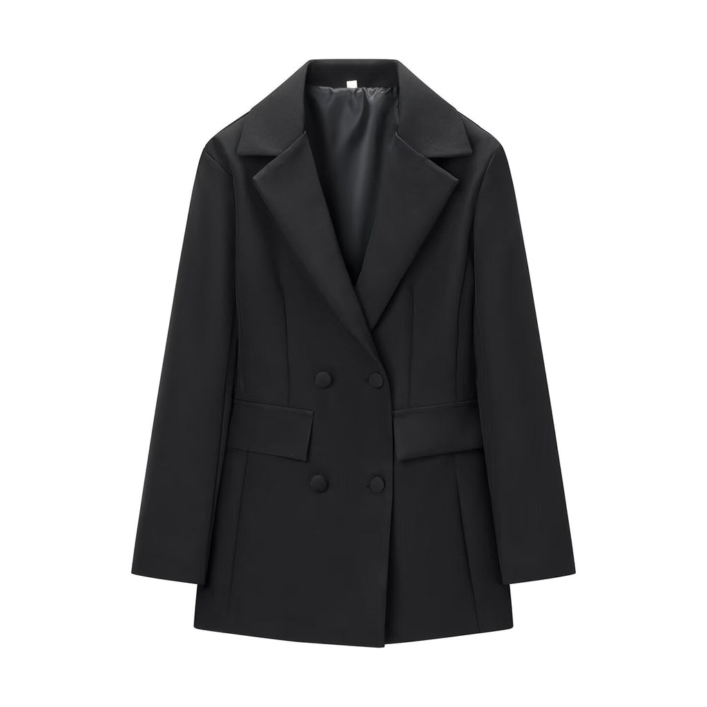 Winter Women Clothing Fashionable Elegant Deep V Plunge Long Sleeve Bud Waist Dress