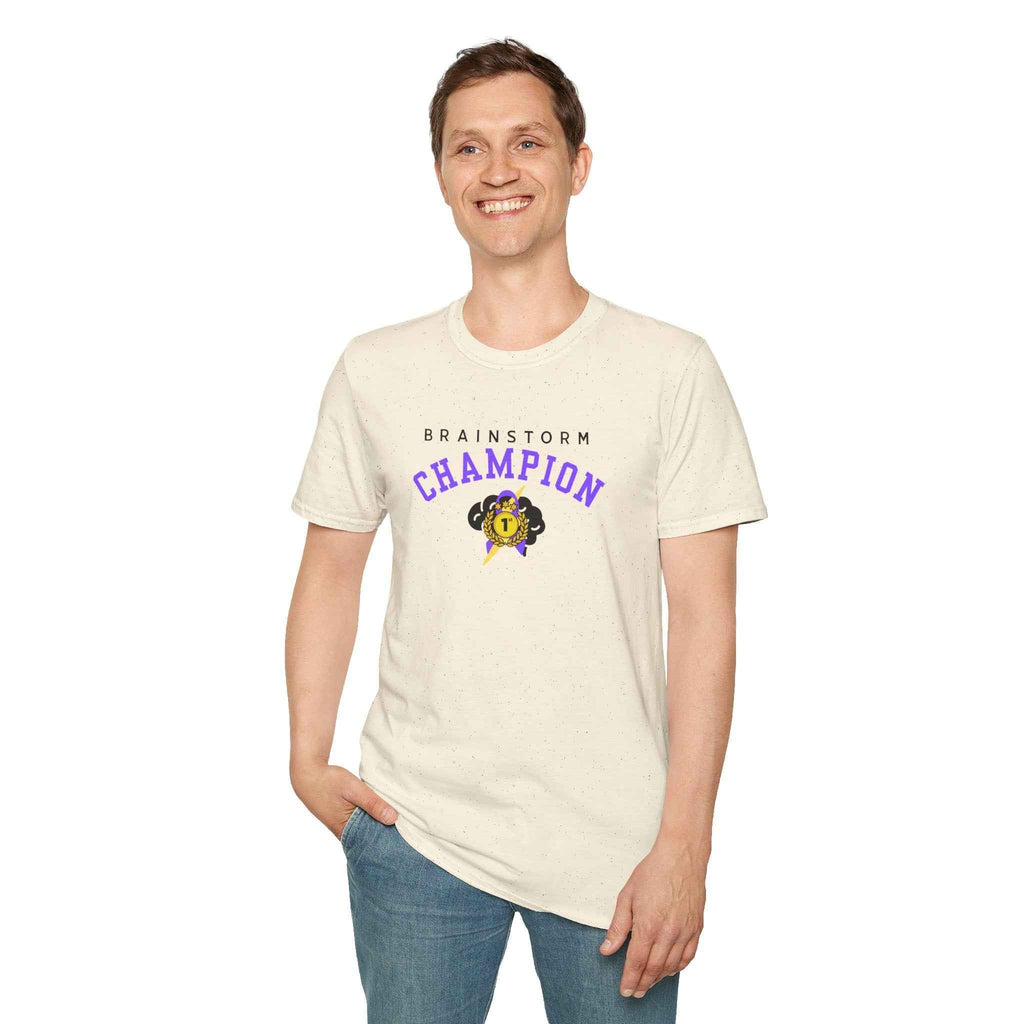 Brainstorm Champion Tee – Neurostrong Graphic T-Shirt