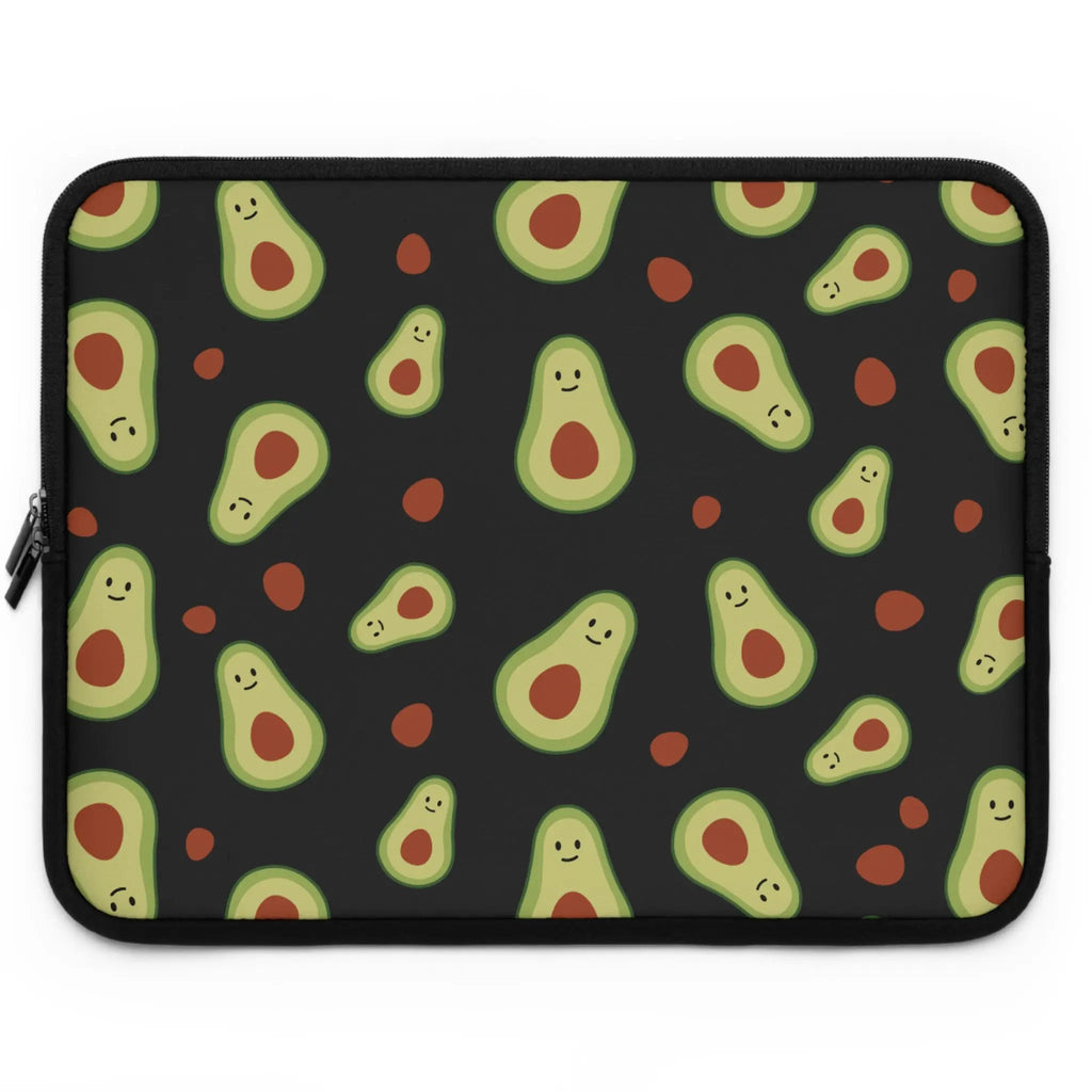Cute Avocado Laptop Sleeve — Protective Case for MacBook & Laptops