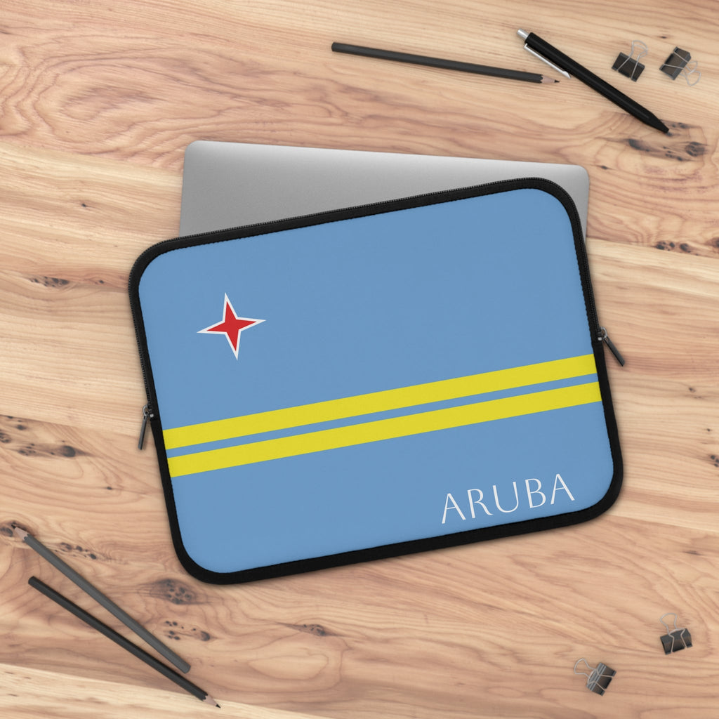 Aruba Flag Laptop Sleeve Case