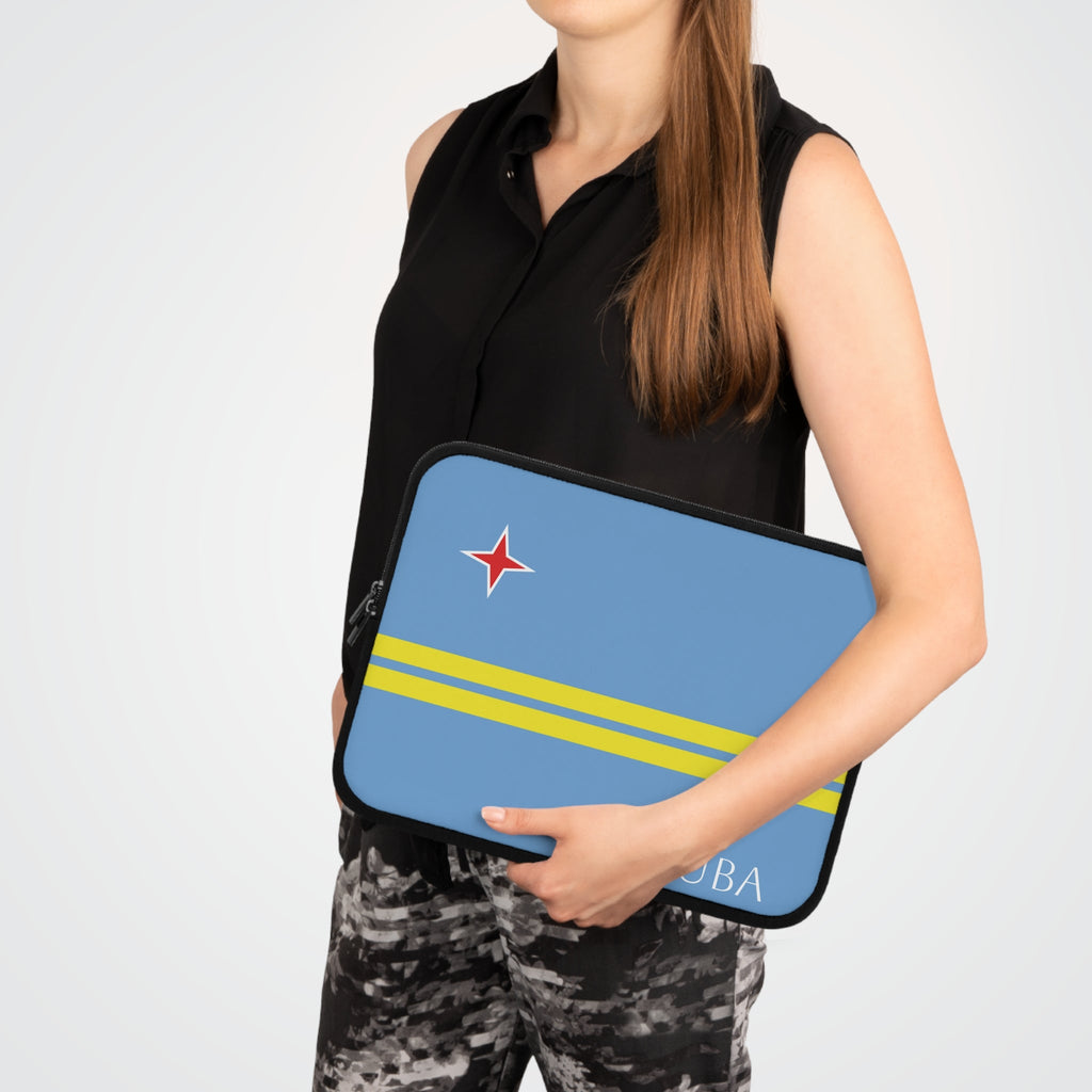 Aruba Flag Laptop Sleeve Case