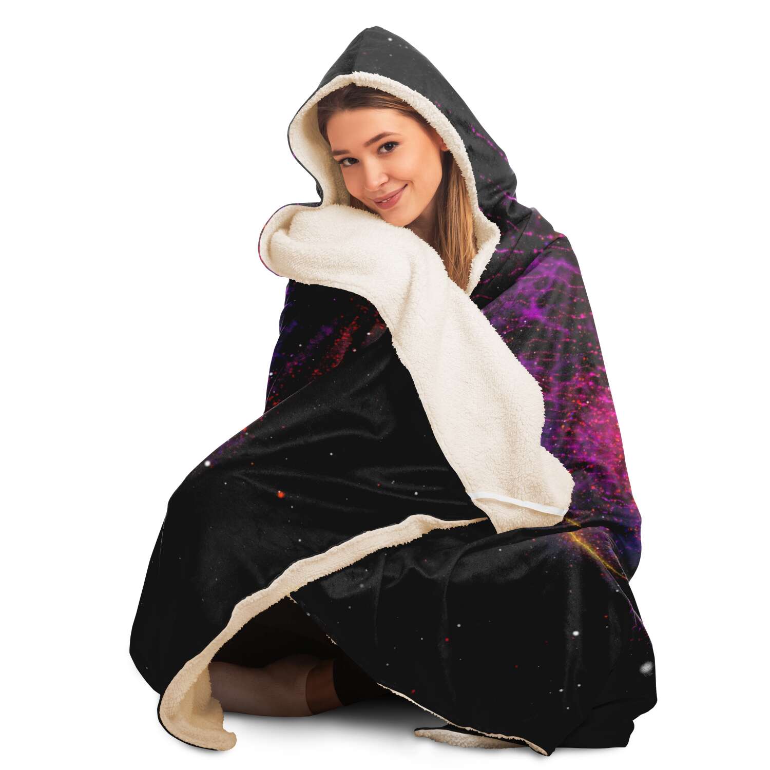 Inferno Vortex Hooded Blanket