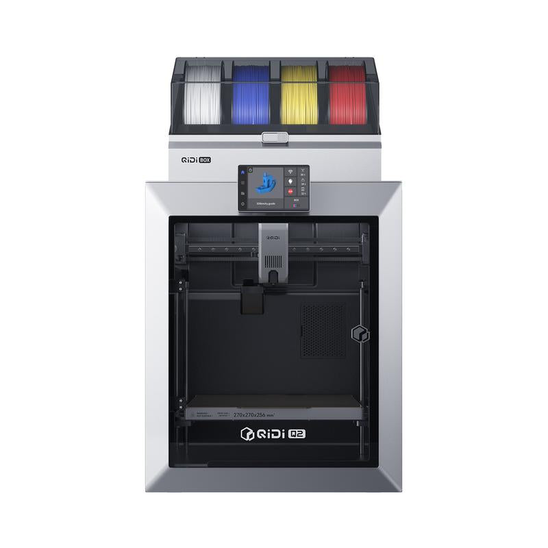QIDI Q2 3D Printer, New for 2025, Supports Multi-Color and Multi-Material Special Printing, High Speed & Precision, 65°C Heating Chamber, AI Camera, Enclosed Corexy, 270 X 270 X 256 Mm Build Volume