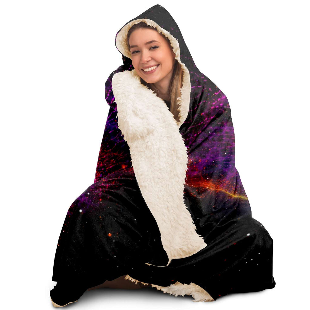 Inferno Vortex Hooded Blanket