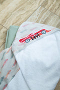 Zoomies Race Car Hooded Baby Towel