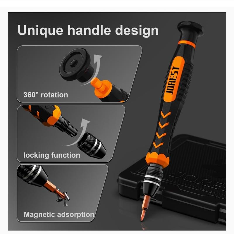 38Pcs Small Precision Screwdriver Set with Torx T5, T6, Y00, Mini Repair Tool Kit for All the Tech Gadgets Screwdriver Bits Set
