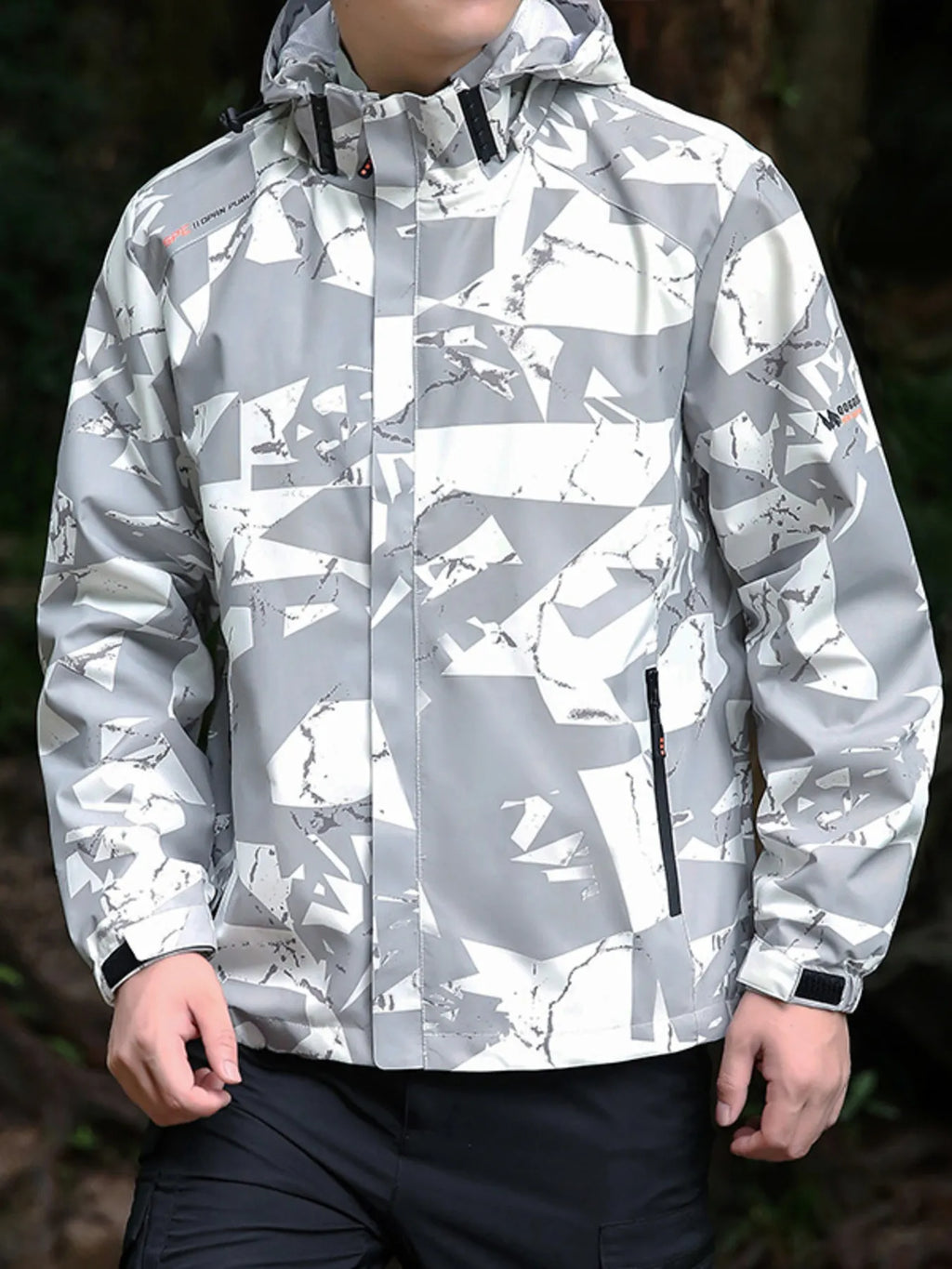 Men's Plus Size Windproof Outdoor Jacket