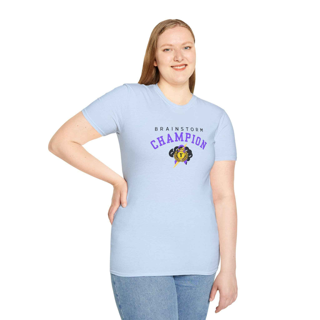 Brainstorm Champion Tee – Neurostrong Graphic T-Shirt