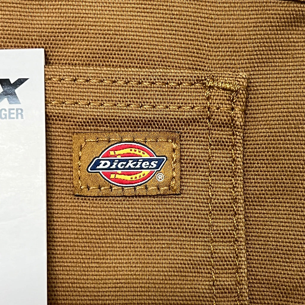 DICKIES Flex Regular Fit Double Knee Pant Men's Sz 42X32 Stonewashed Brown Duck