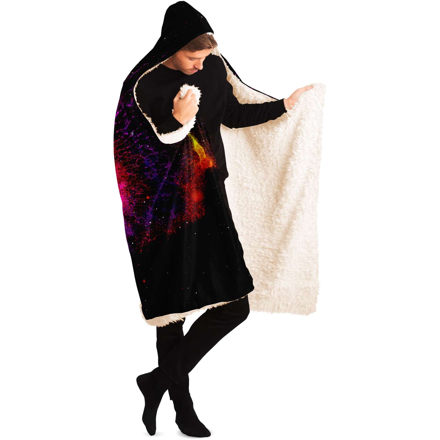 Inferno Vortex Hooded Blanket
