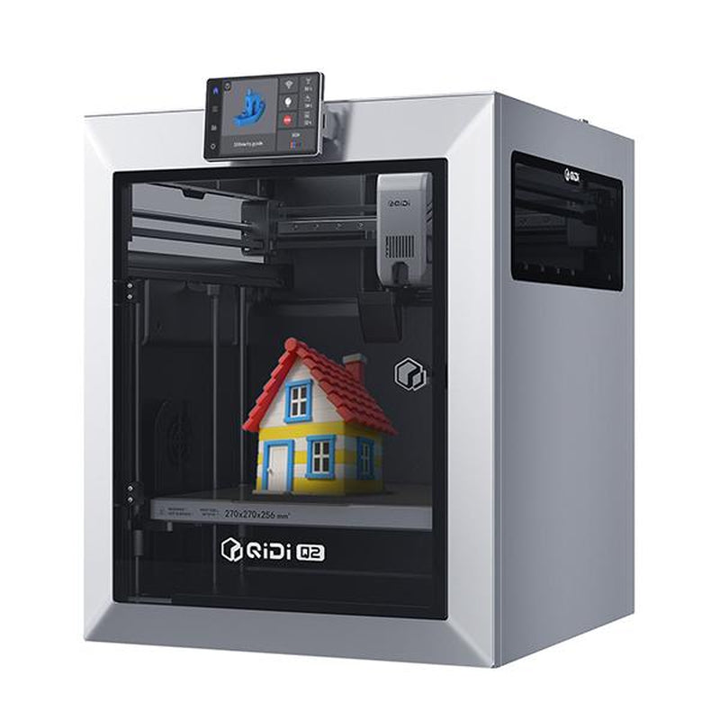QIDI Q2 3D Printer, New for 2025, Supports Multi-Color and Multi-Material Special Printing, High Speed & Precision, 65°C Heating Chamber, AI Camera, Enclosed Corexy, 270 X 270 X 256 Mm Build Volume