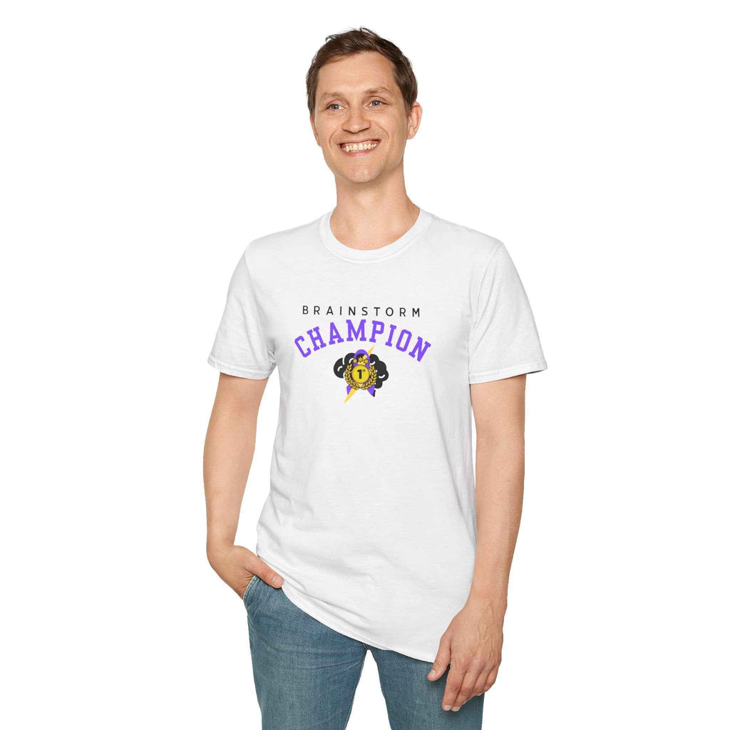 Brainstorm Champion Tee – Neurostrong Graphic T-Shirt