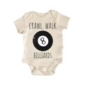 Pool Table Billiards Newborn Baby Onesie® Bodysuit