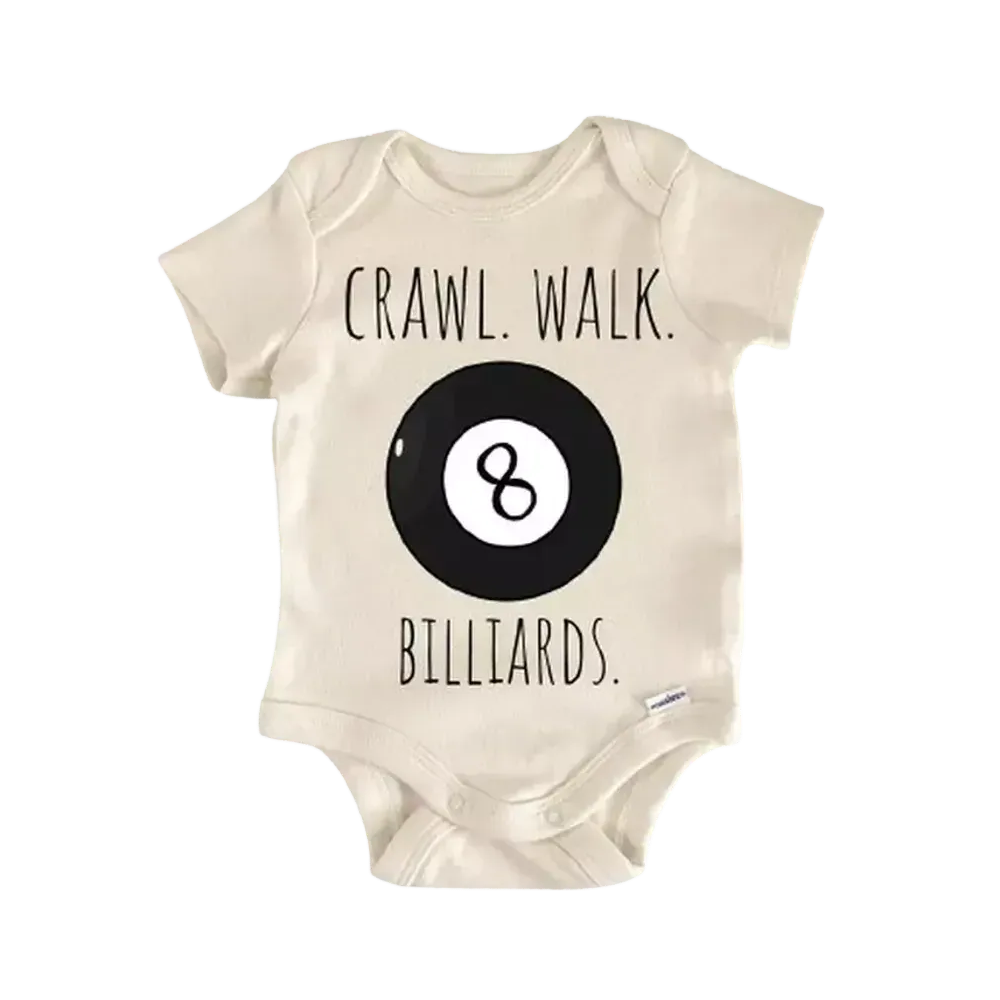 Pool Table Billiards Newborn Baby Onesie® Bodysuit