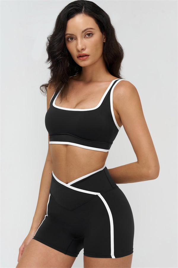 The Crave Sports Bra Shorts 2-Piece Set