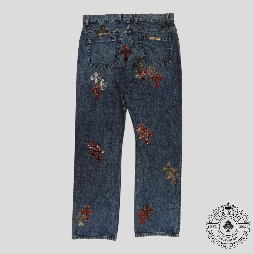 Chrome Hearts Gel Patch Turbo Diesel Jeans