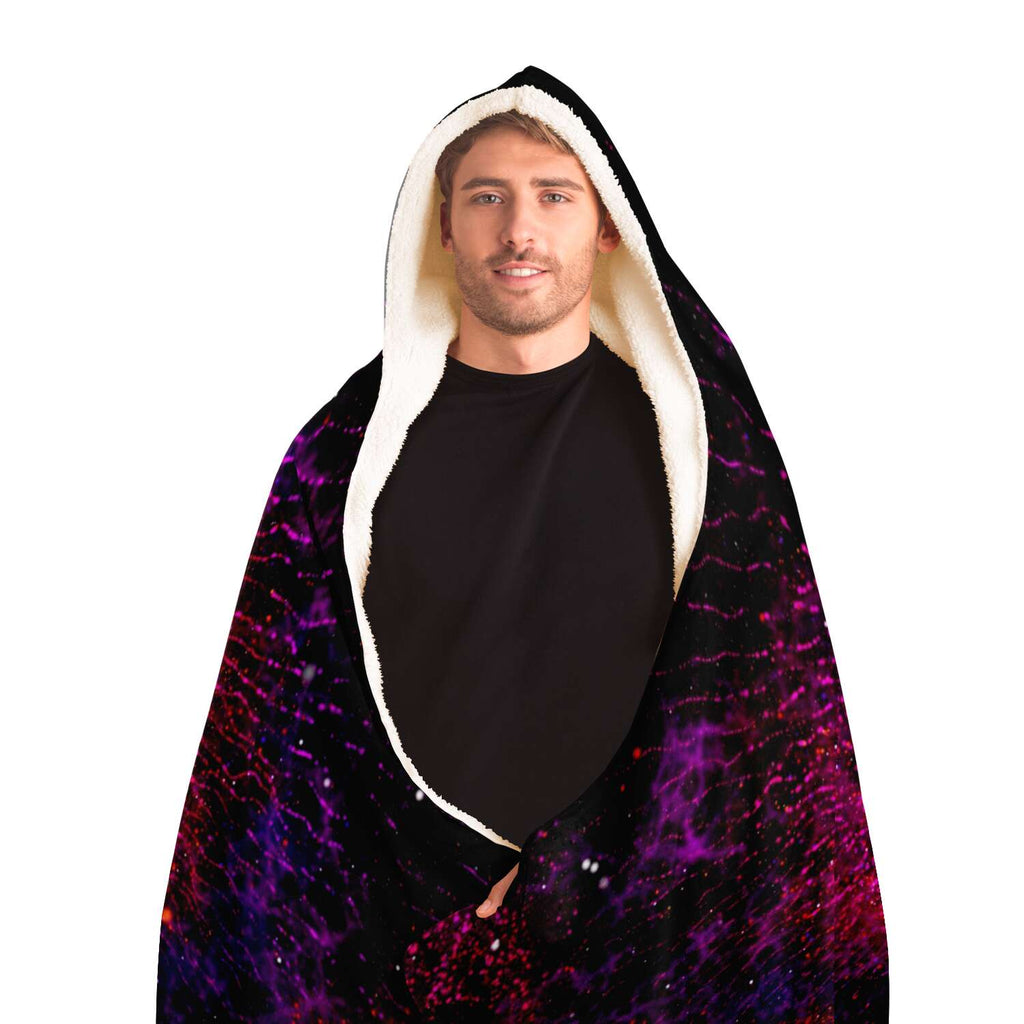 Inferno Vortex Hooded Blanket