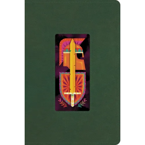 ESV the Biggest Story Holy Bible for Kids (Trutone, Dark Green, Armor Design) - Imitation Leather