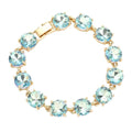 Round Stone Link Evening Bracelet
