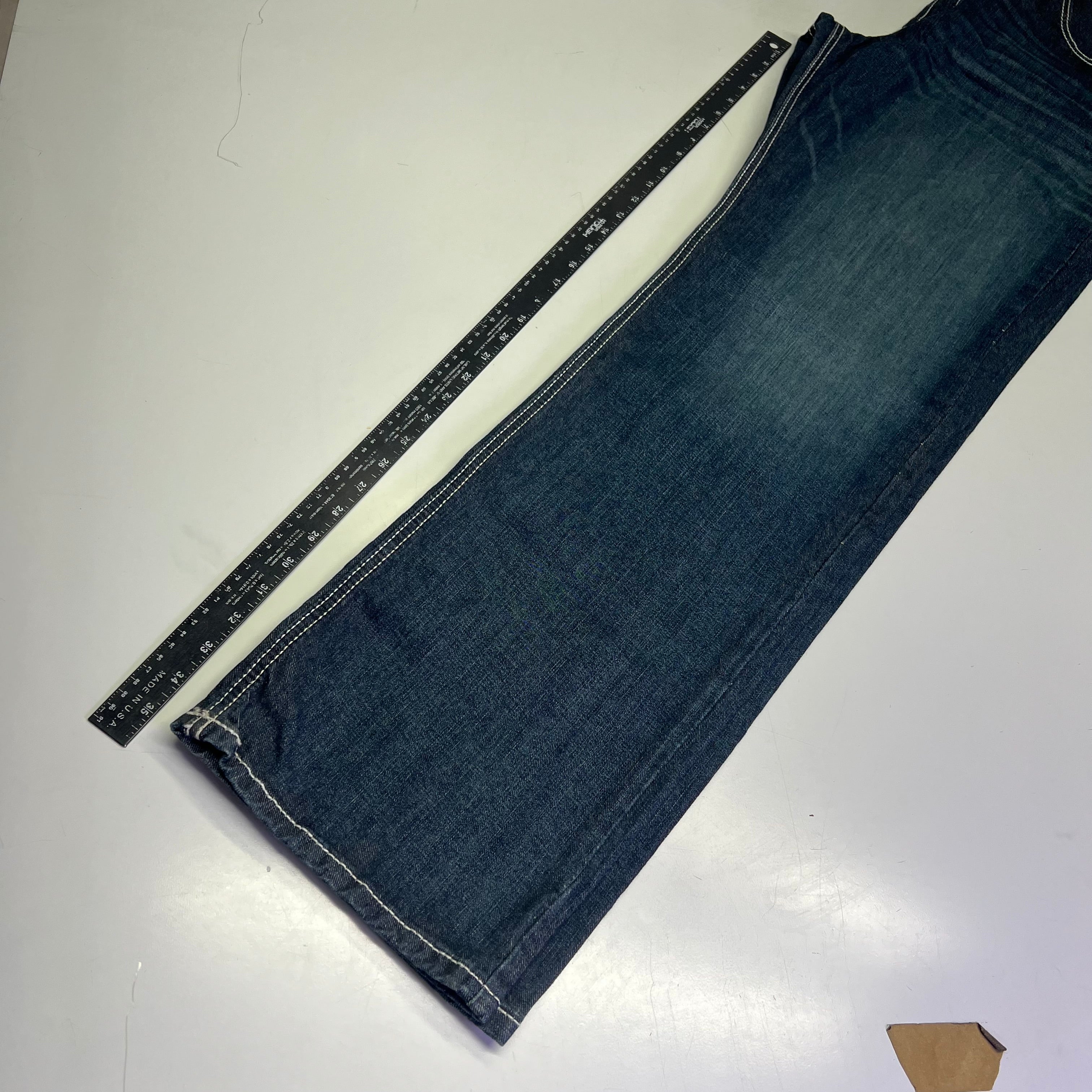 CINCH Relaxed Fit White Label Jeans Men's Sz 38 X 36 Stonewash Indigo MB92834019