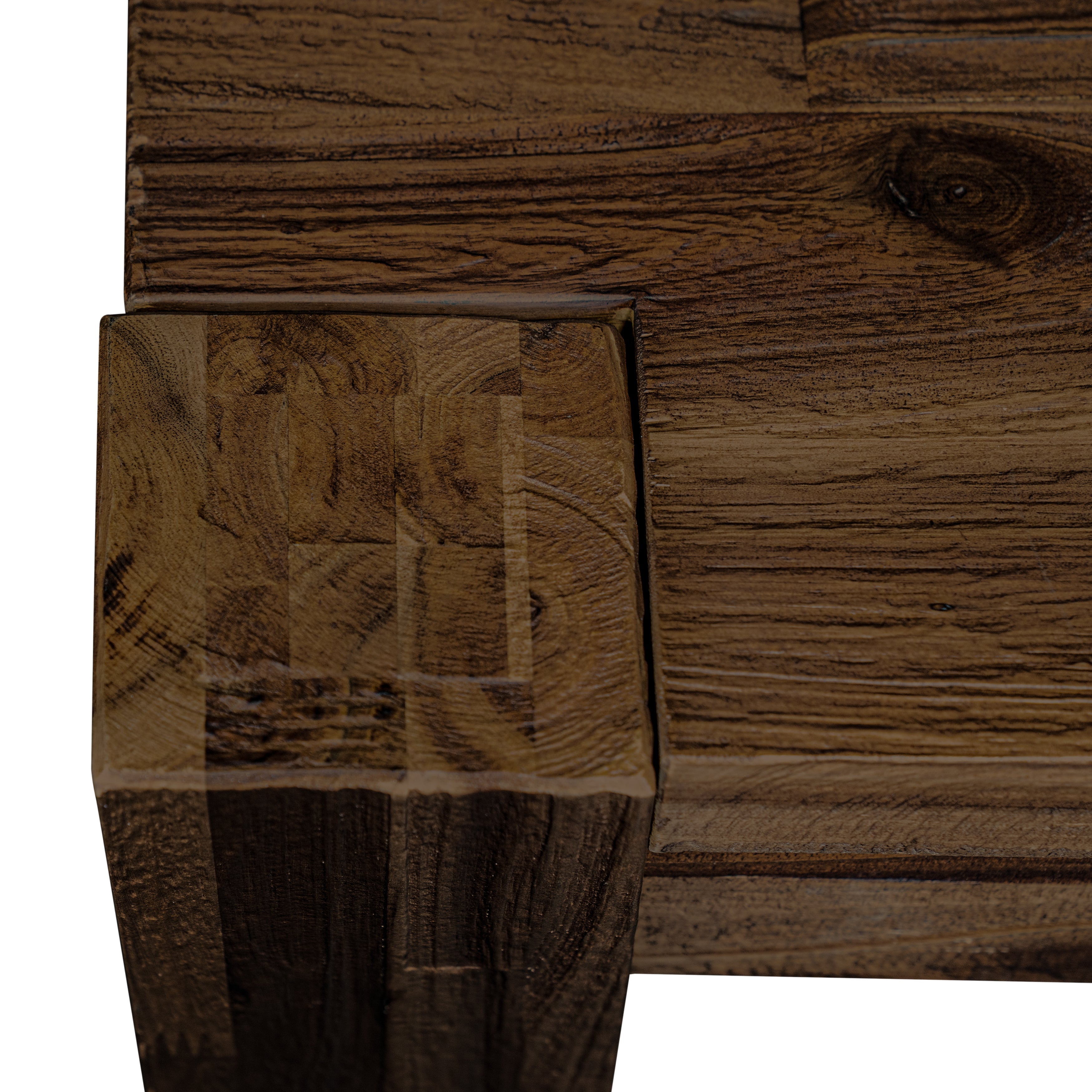 EAST WEST FURNITURE - CNAB5-77-47 - 5-Pc Dining Room Set- 4 Parson Dining Chairs and Kitchen Dining Table - Light Sable Linen Fabric Seat and Stylish Chair Back (Distressed Jacobean Finish)