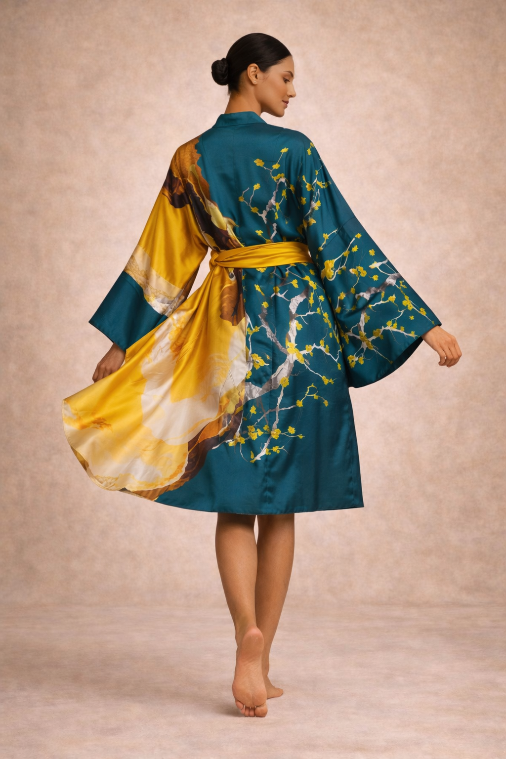Women's Short Kimono Robe – All Inclusive Beach Cover Up