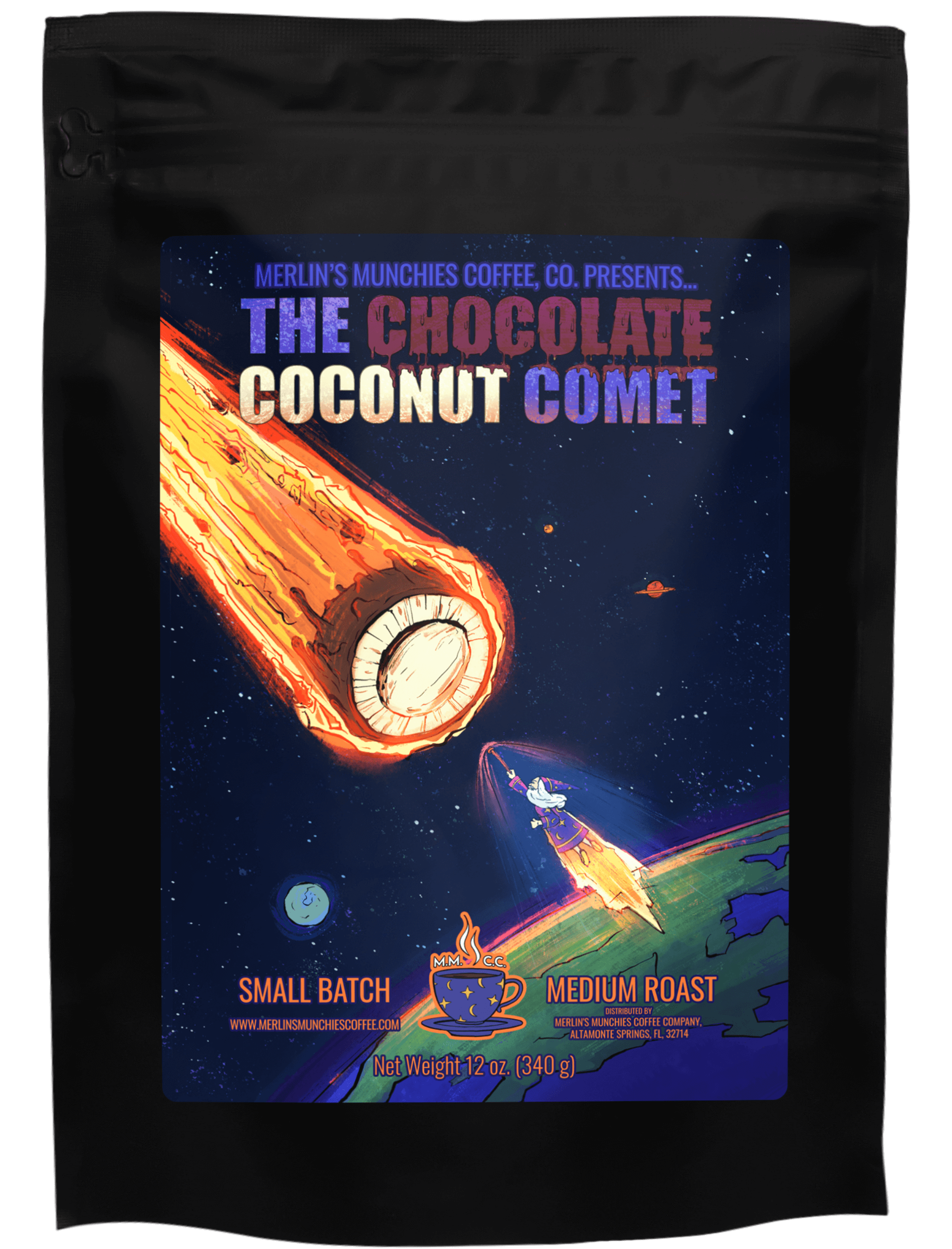 Chocolate Coconut Comet 12oz