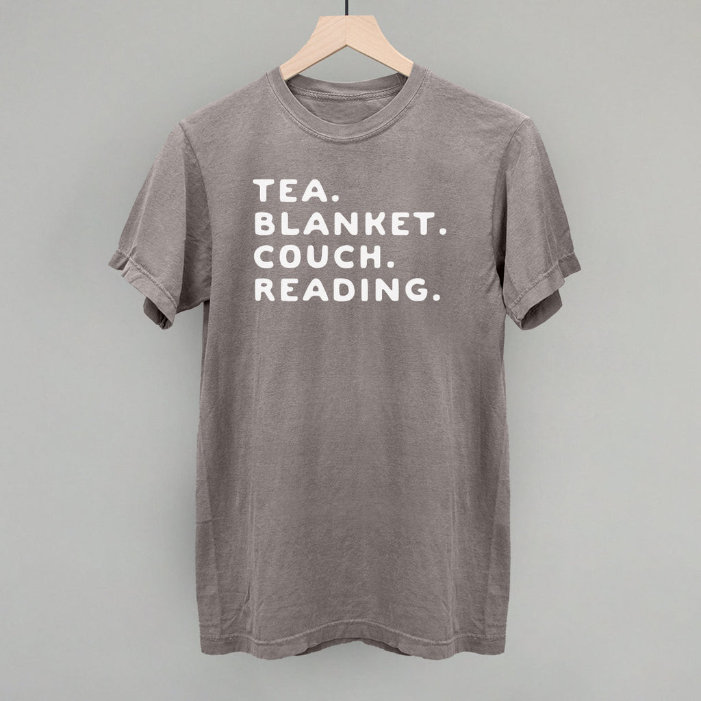 Tea Blanket Couch Reading