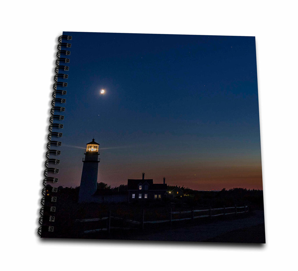 3dRose South Street Photography light house - Light house - Drawing Books (db_332506)
