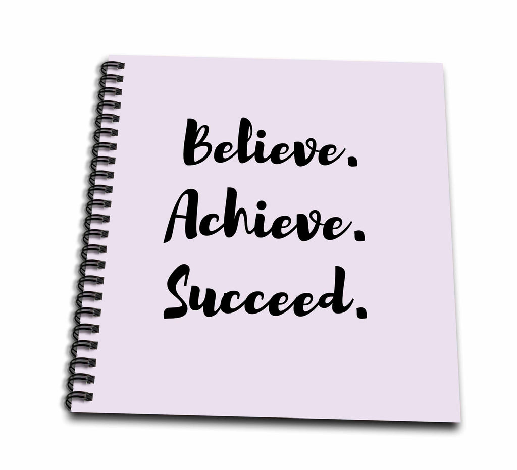 3dRose 3dRose- Inspirational quotes - Simple Quotes for Self Motivation - Drawing Books (db-360609)