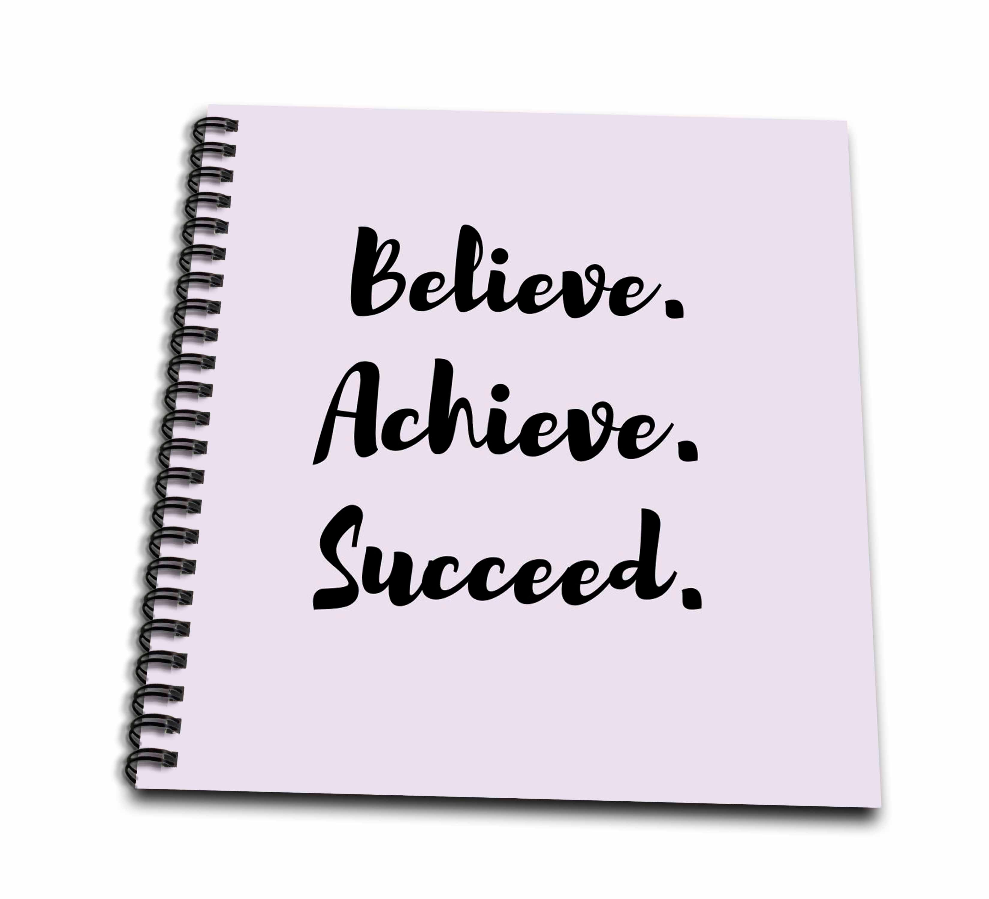 3dRose 3dRose- Inspirational quotes - Simple Quotes for Self Motivation - Drawing Books (db-360609)