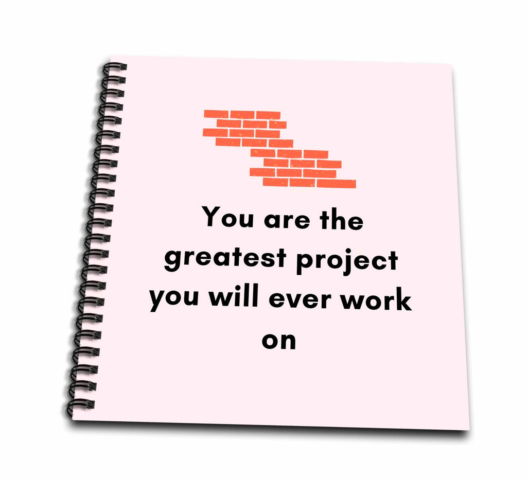 3dRose 3dRose- Inspirational quotes - Simple Quotes for Self Motivation - Drawing Books (db-360619)