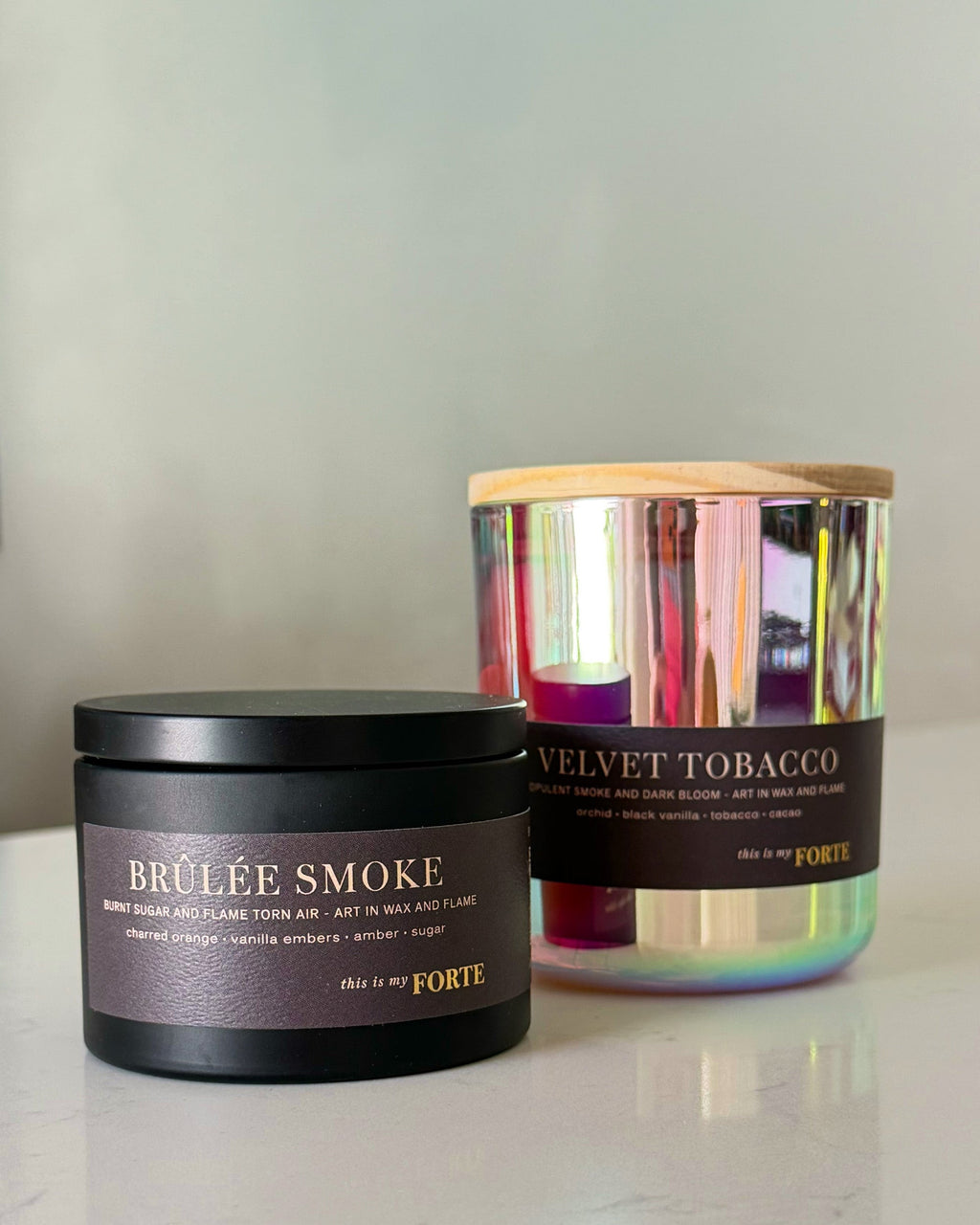 Emerald Hinoki Travel Tin Candle