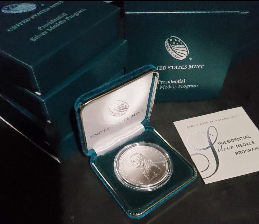 1 oz Silver Presidential Metal Thomas Jefferson