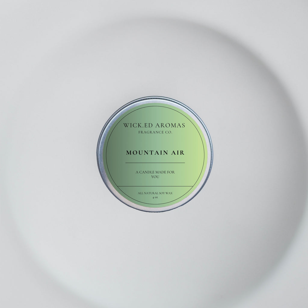 Mountain Air Travel Tin