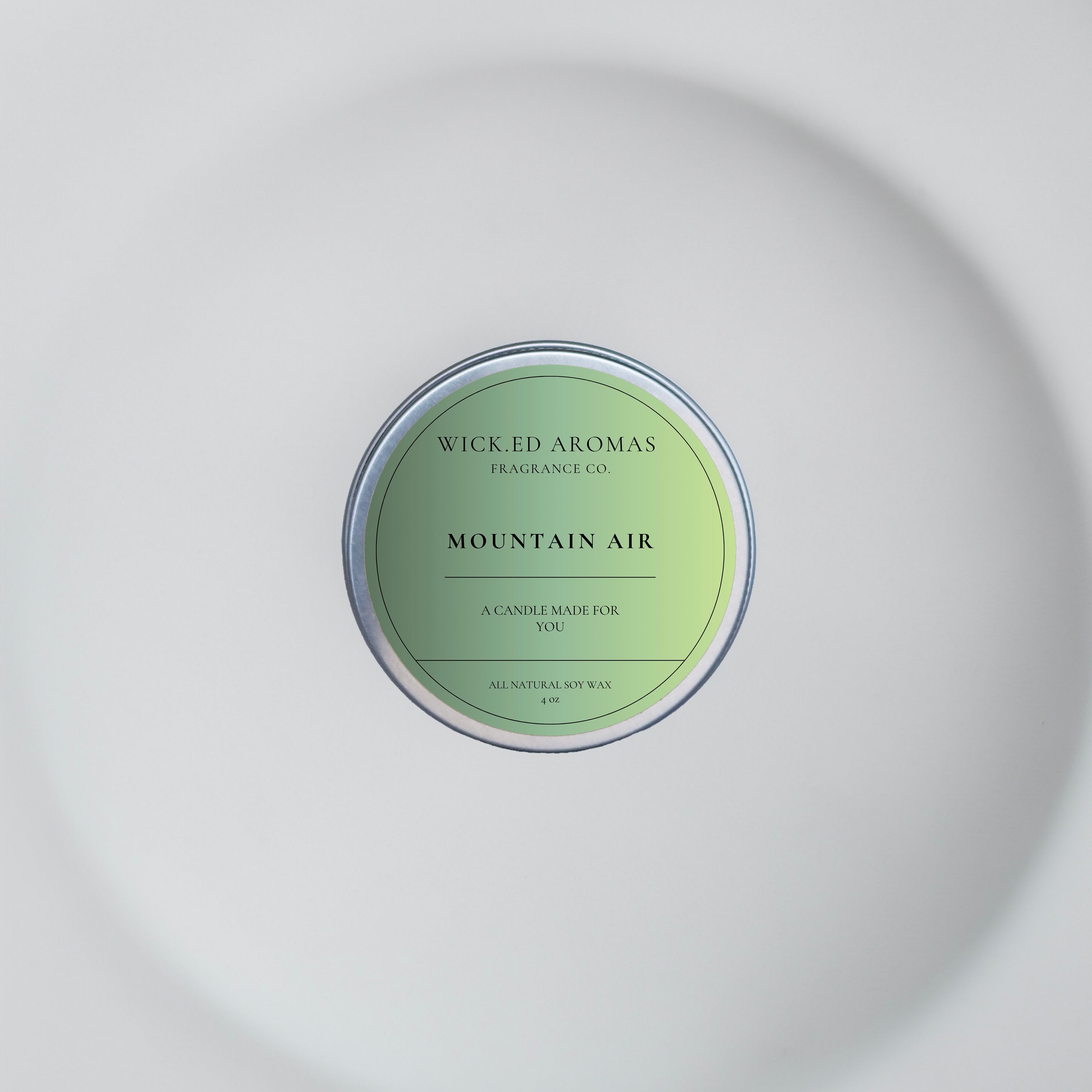 Mountain Air Travel Tin