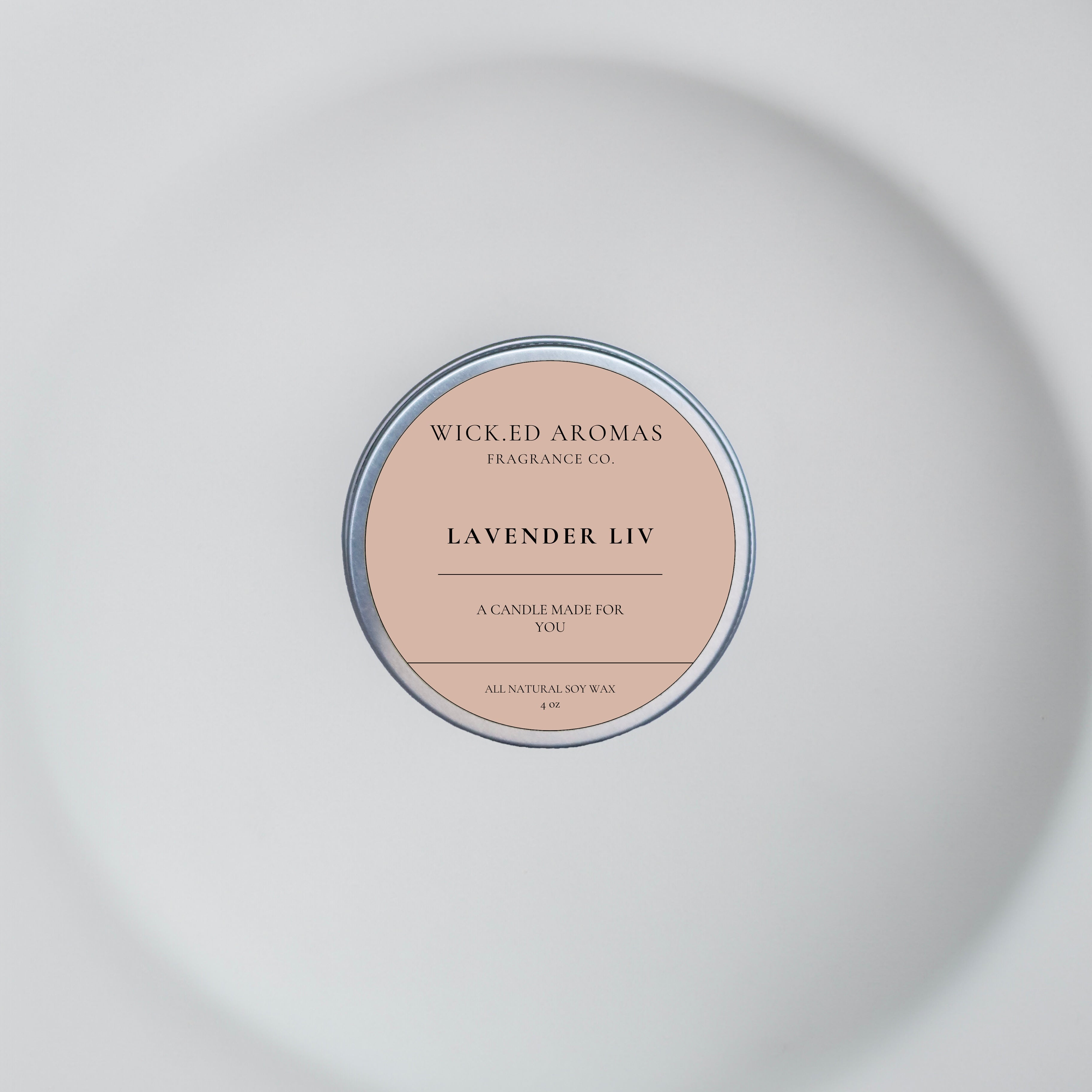 Lavender Liv Travel Tin