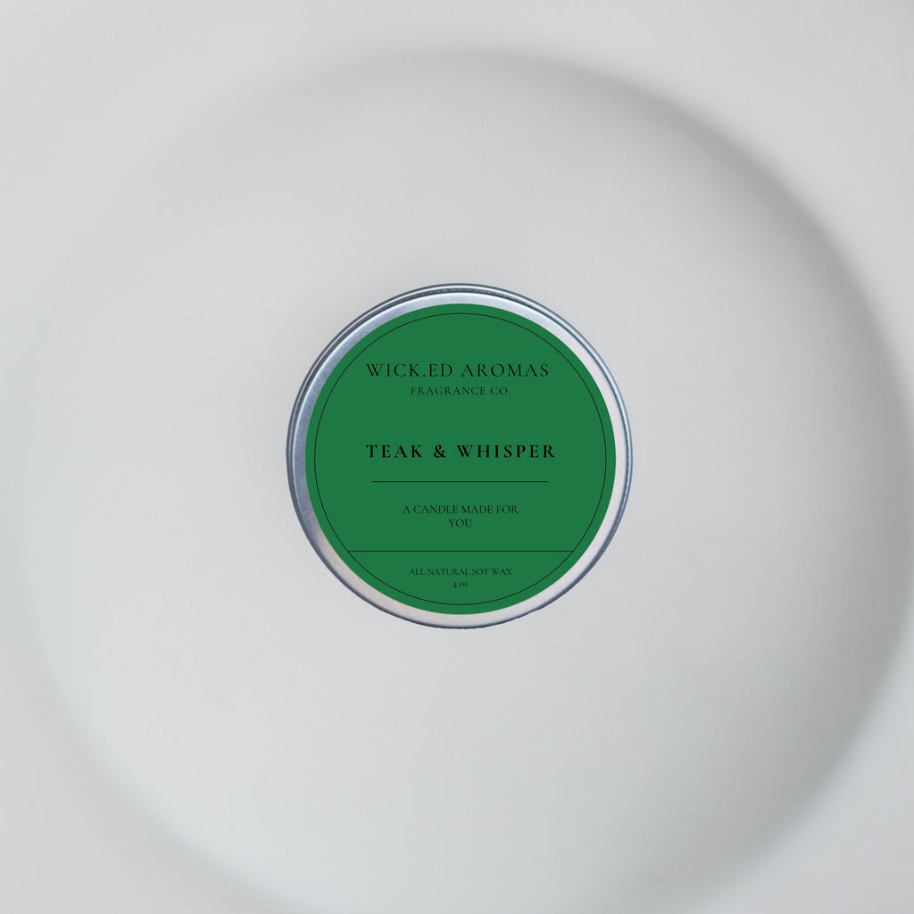 Teak & Whisper Travel Tin