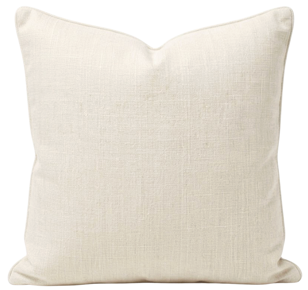 Flores Pillow Cover in Pacific Blue, Walter G Pillows, Decorative Throw Pillows