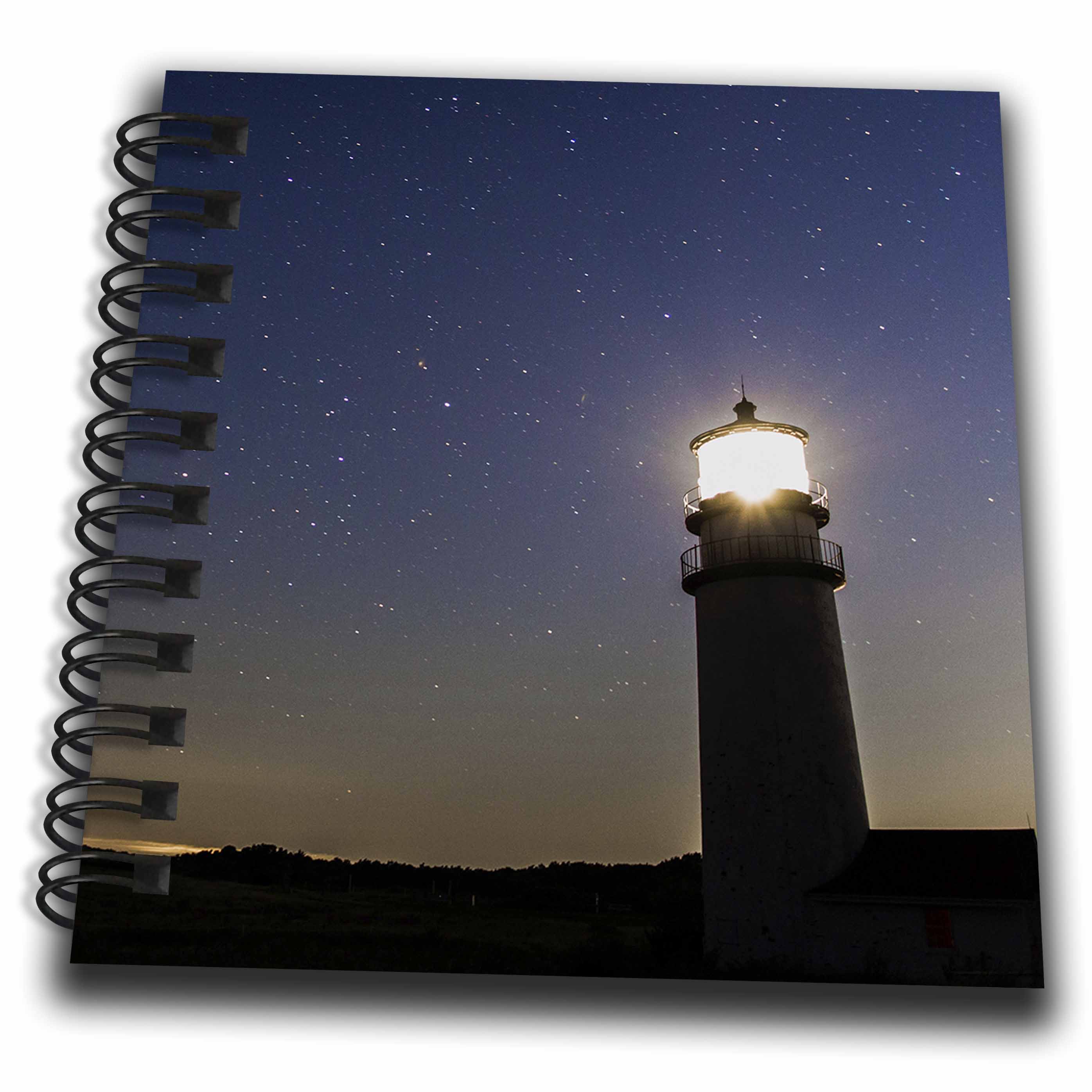 3dRose South Street Photography light house - Light house - Drawing Books (db_332505)