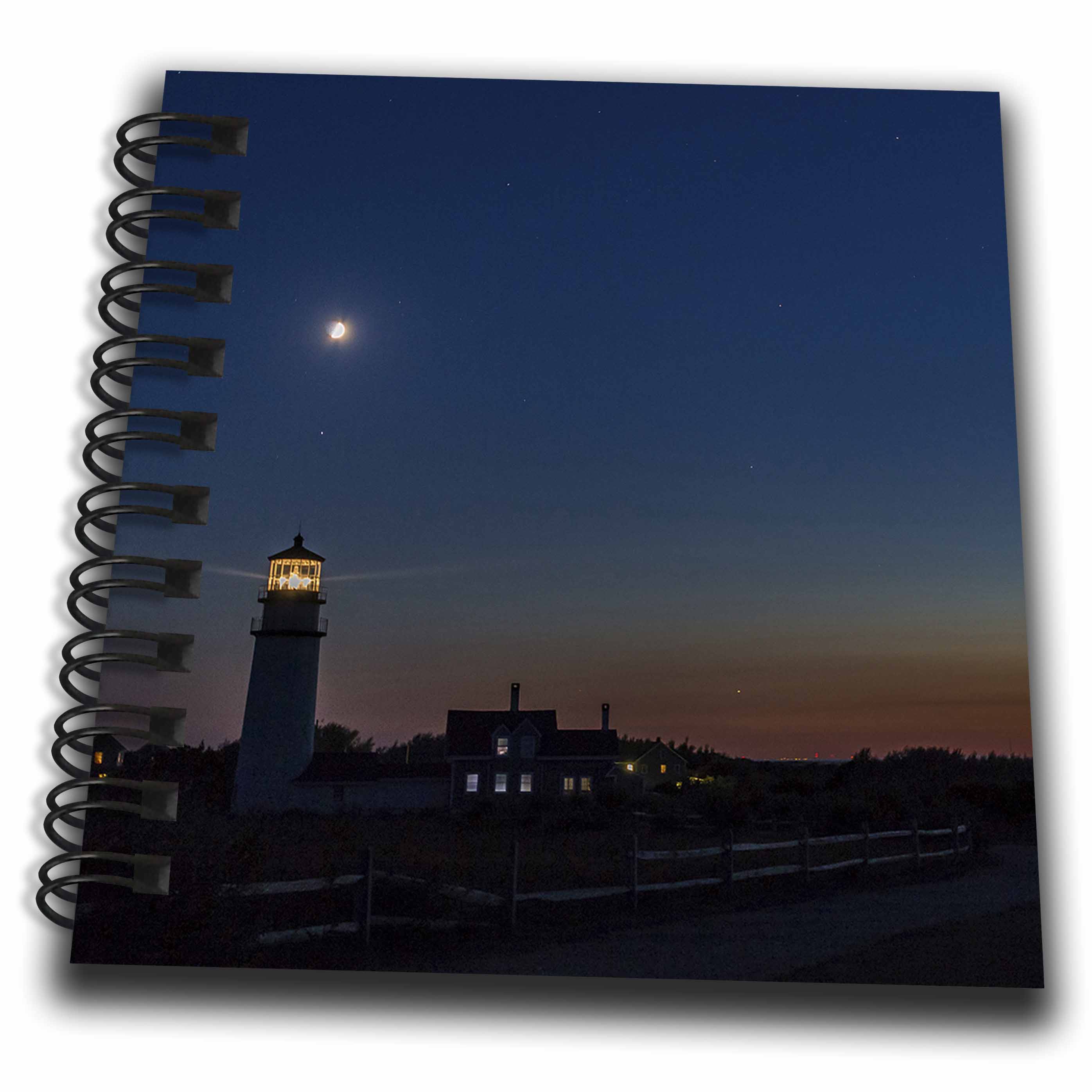 3dRose South Street Photography light house - Light house - Drawing Books (db_332506)