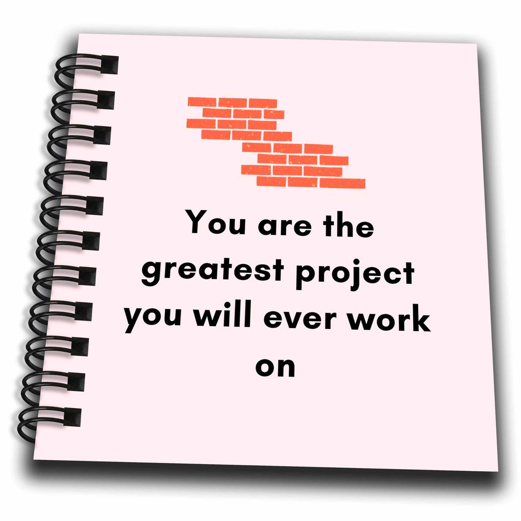 3dRose 3dRose- Inspirational quotes - Simple Quotes for Self Motivation - Drawing Books (db-360619)