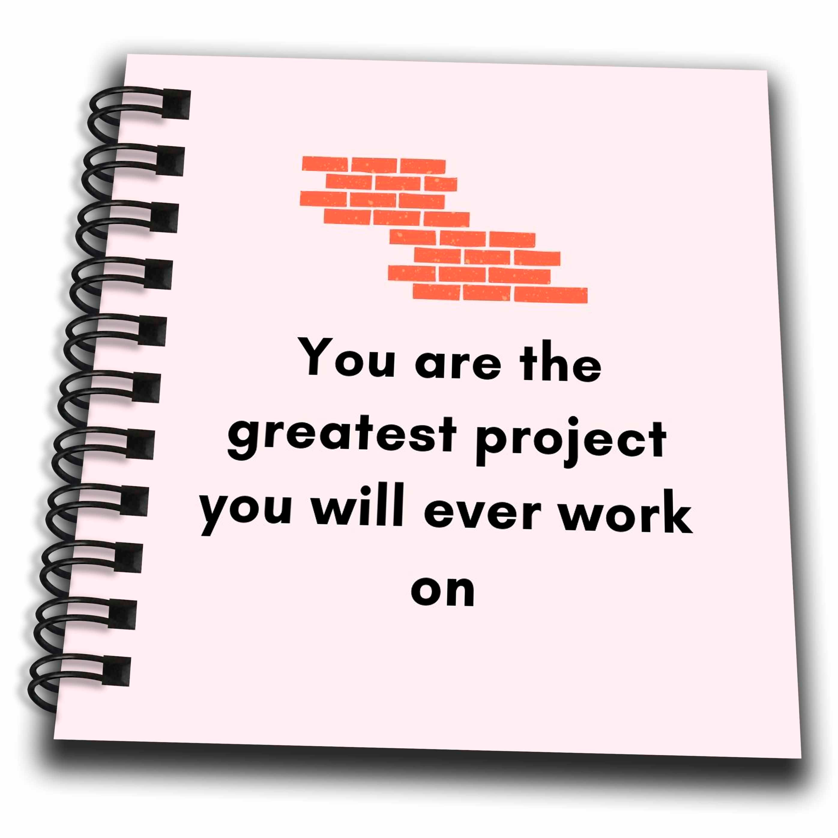 3dRose 3dRose- Inspirational quotes - Simple Quotes for Self Motivation - Drawing Books (db-360619)