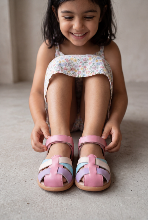 Barefoot Sandals – Comfortable Closed-Toe Sandals for Kids | Taffy