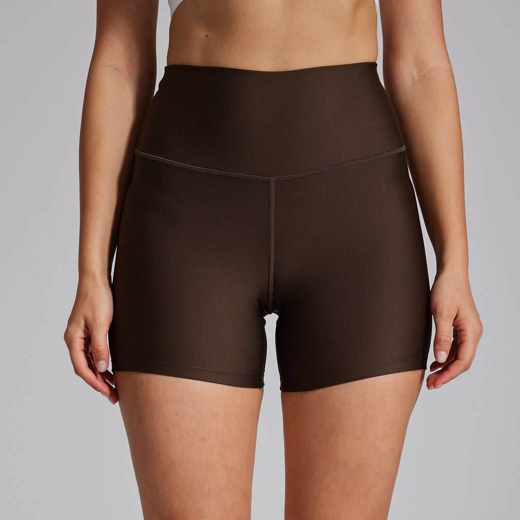 Three Points Yoga Pants Pearlescent Nude Feel High Waist Shaping Quick Drying Slim Fit Fitness Pants Yoga Shorts Women